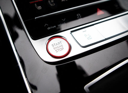 Original engine start button red for Audi A4 8W, A5 F5, Q5 FY - SPEED LIGHT