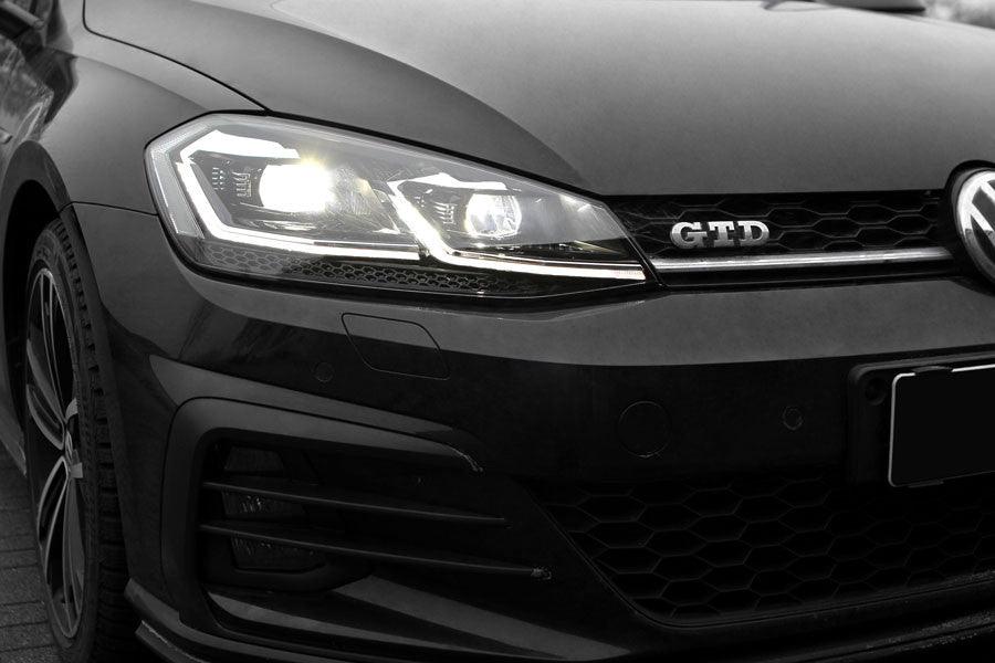 LED headlights with LED daytime running light DRL for VW Golf 7 - SPEED LIGHT