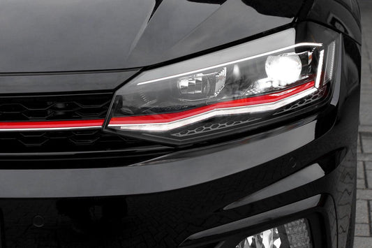 LED Headlights with LED DRL for VW Polo AW1 - SPEED LIGHT