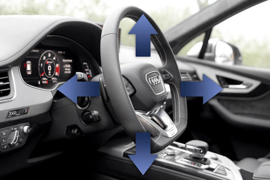 Electrically adjustable steering column for Audi Q7 4M - SPEED LIGHT