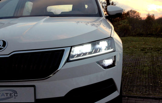 LED headlights with LED DRL for Skoda Karoq NU7 - SPEED LIGHT