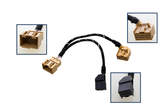 Adapter cable set rear sensors for Audi A6 4G, A7 4G - SPEED LIGHT
