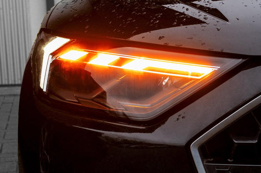 LED headlights with LED daytime running lights (DRL) for Audi A1 GB - SPEED LIGHT