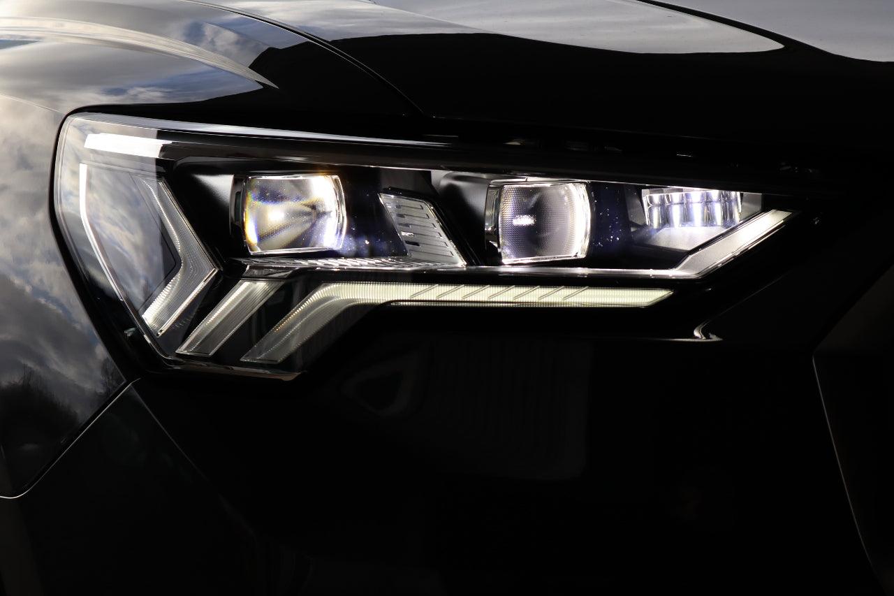 LED Matrix headlights with LED DRL and dynamic blinker for Audi Q3 F3 - SPEED LIGHT