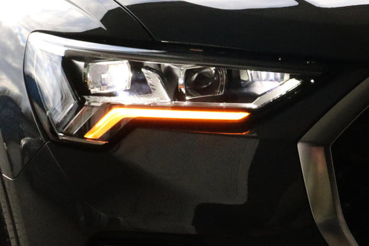 LED Matrix headlights with LED DRL and dynamic blinker for Audi Q3 F3 - SPEED LIGHT