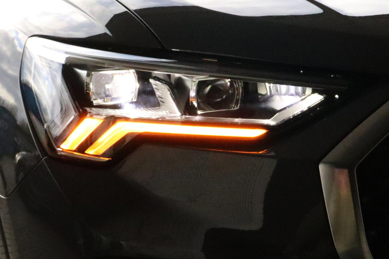 LED Matrix headlights with LED DRL and dynamic blinker for Audi Q3 F3 - SPEED LIGHT