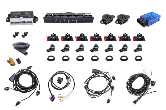 Complete kit OPS parking system plus front and rear for Skoda Rapid NH - SPEED LIGHT