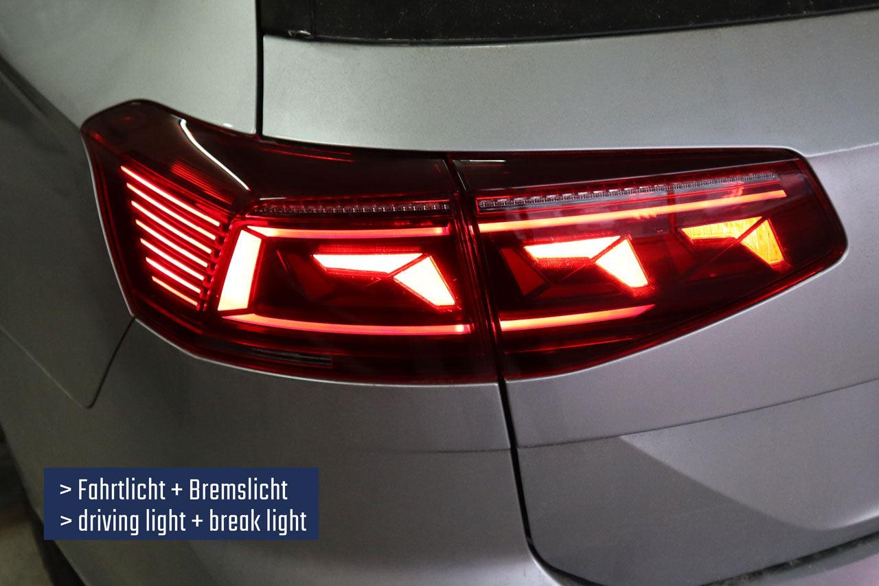 Complete kit of facelift LED taillights for VW Passat B8 - SPEED LIGHT