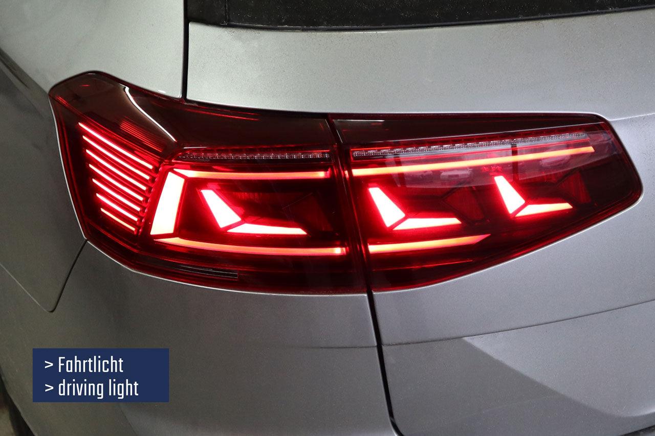Complete kit of facelift LED taillights for VW Passat B8 - SPEED LIGHT