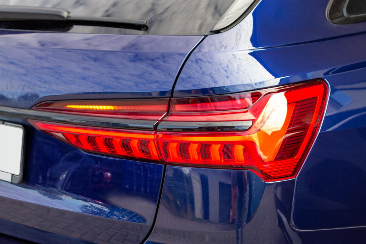 Complete set of LED rear lights with dynamic light staging for Audi A6 4A - SPEED LIGHT