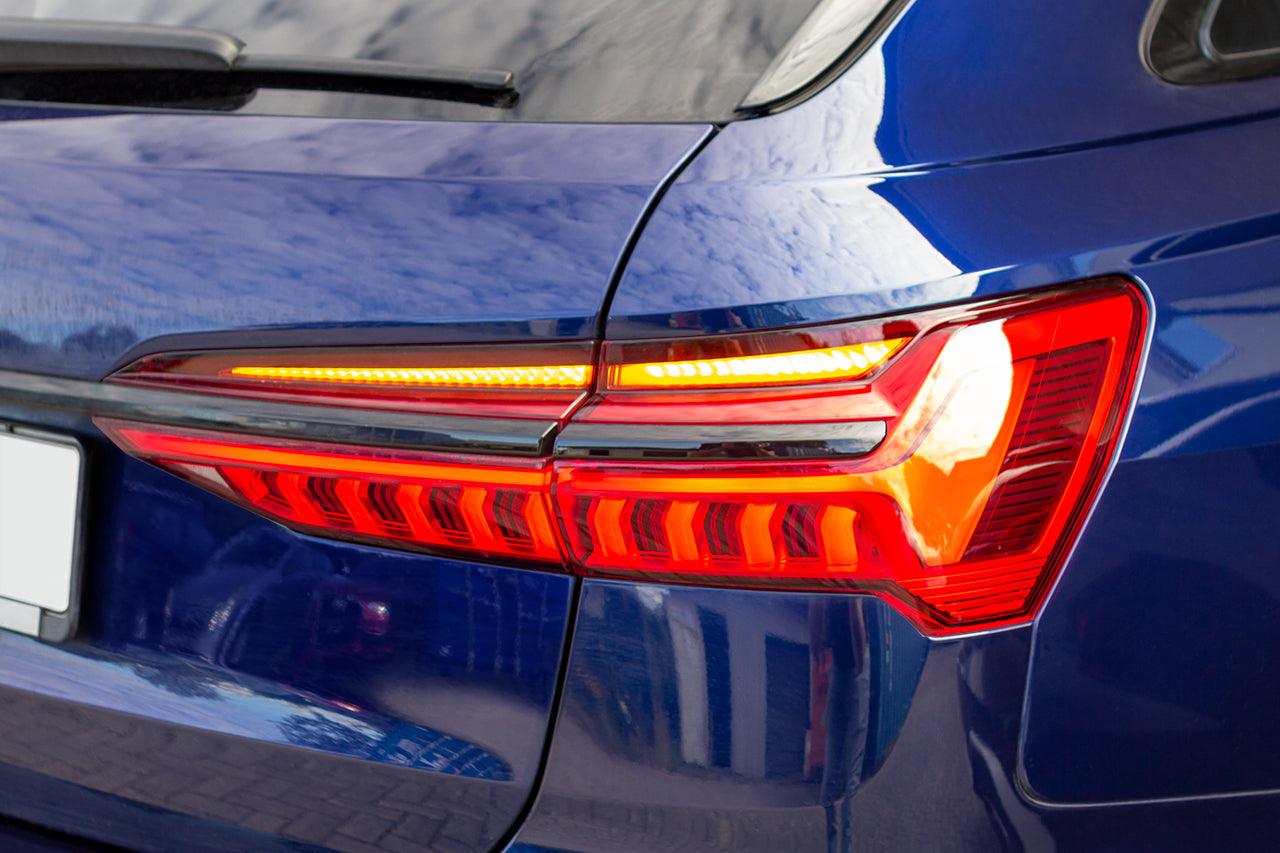 Complete set of LED rear lights with dynamic light staging for Audi A6 4A - SPEED LIGHT