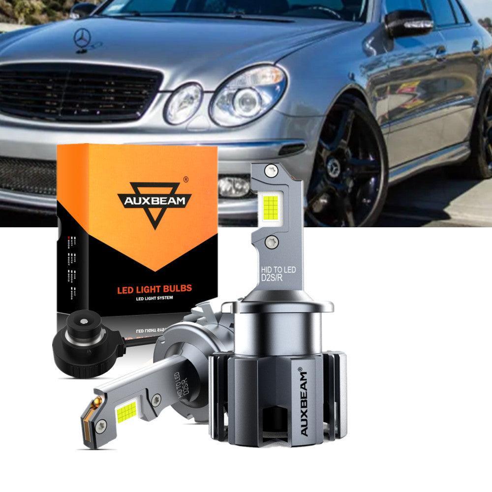 Para Mercedes-Benz CL55 AMG 2001-2006 con faros HID, paquete de bombillas LED de haz alto y bajo