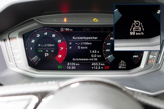 CCS (cruise control) complete set for Audi A1 GB - SPEED LIGHT