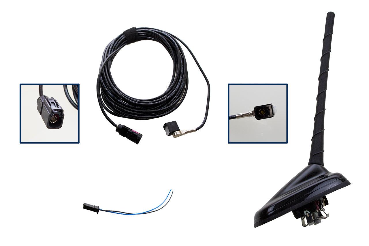 Retrofit kit DAB, DAB+ roof antenna for VW, Seat, Skoda MQB - SPEED LIGHT