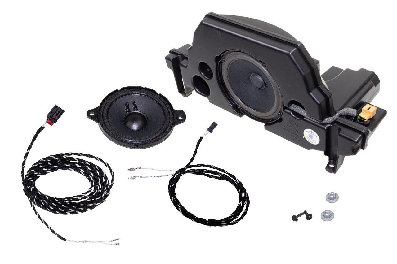 Complete set loudspeaker active sound system for Audi A4 8W - SPEED LIGHT