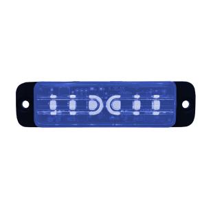 Feu flash bleu 6 leds