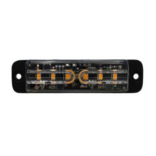 Feu flash bleu 6 leds