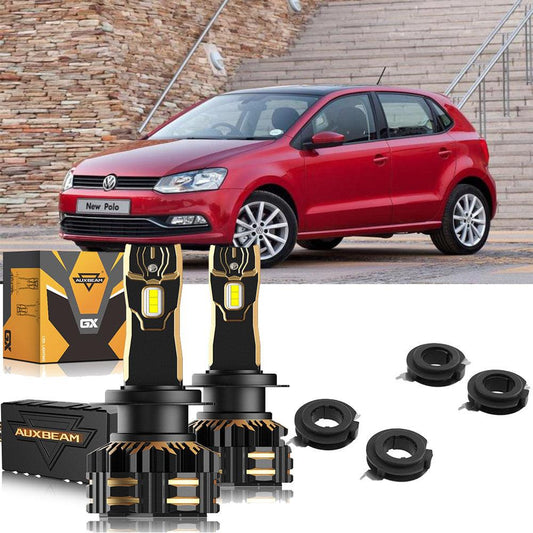 For 2014 Volkswagen Polo (6R/6C) H7 LED Headlight Bulbs 