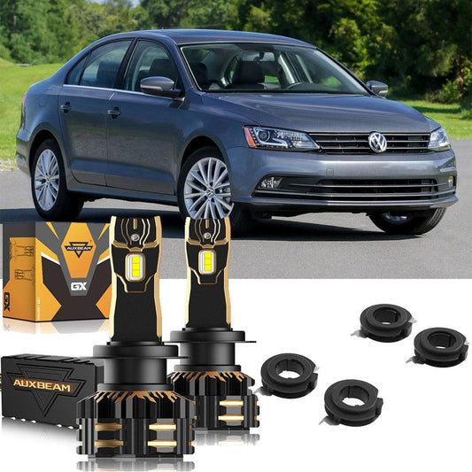 For 2015-2018 Volkswagen Jetta H7 LED Headlight Bulbs 