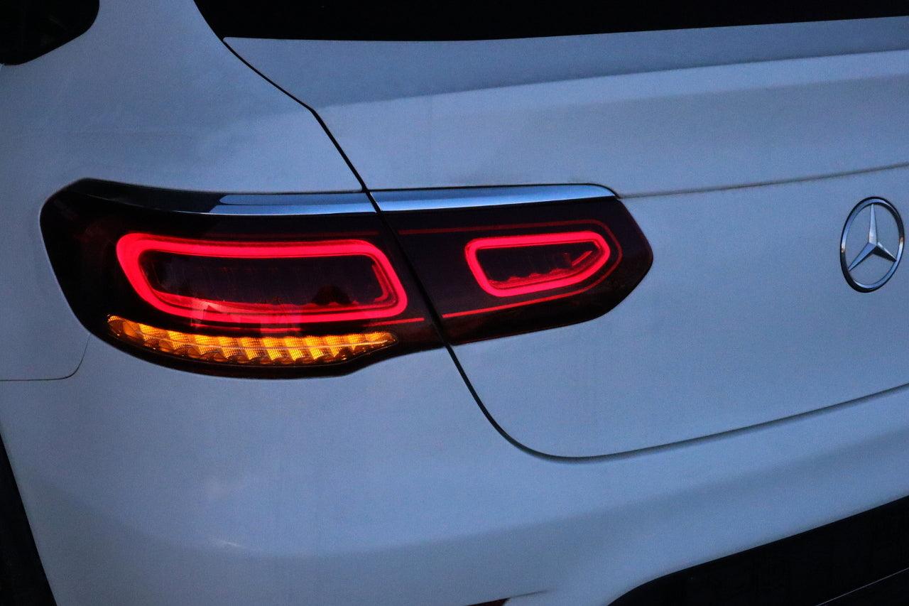Complete set darkened facelift LED tail lights for Mercedes Benz GLC C253 - SPEED LIGHT