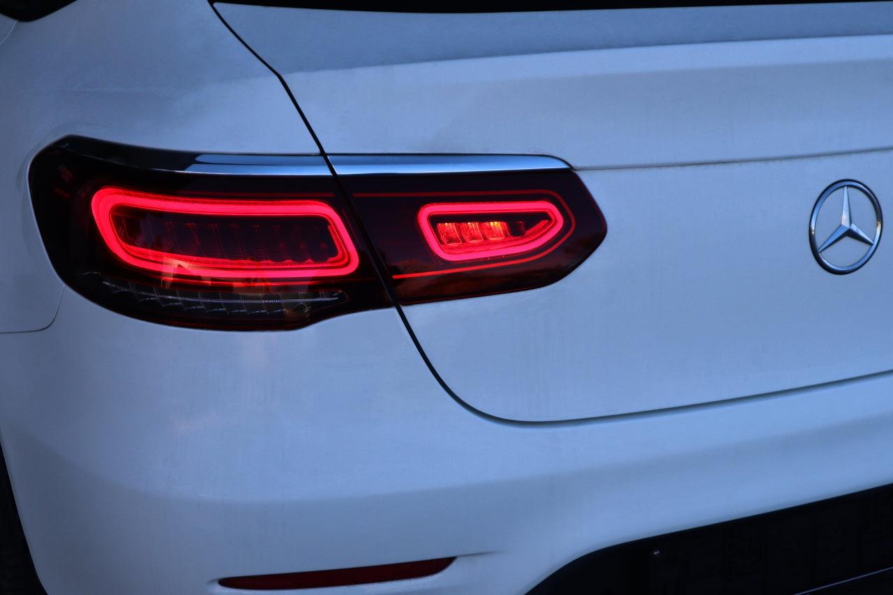 Complete set darkened facelift LED tail lights for Mercedes Benz GLC C253 - SPEED LIGHT
