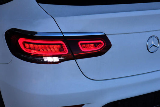 Complete set darkened facelift LED tail lights for Mercedes Benz GLC C253 - SPEED LIGHT