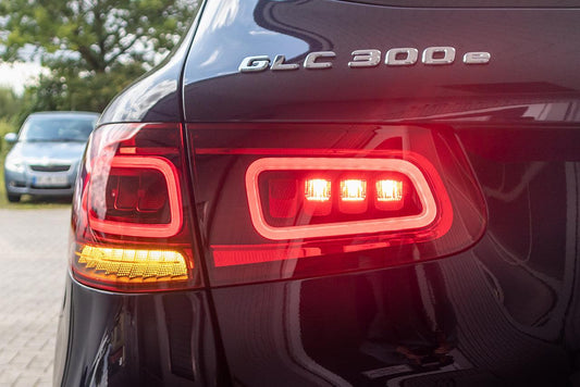 Complete set darkened facelift LED tail lights for Mercedes Benz GLC X253 - SPEED LIGHT