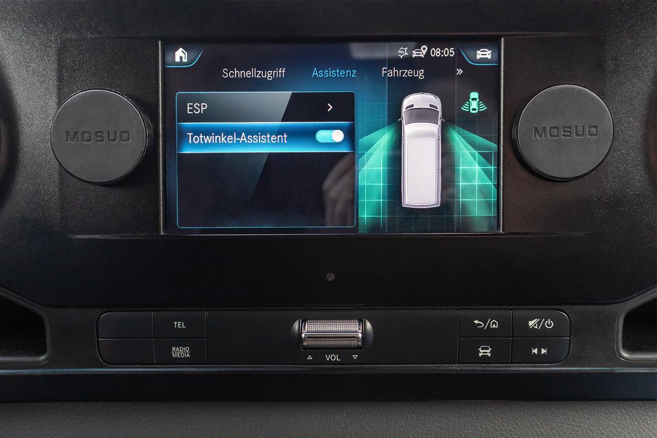 Complete set blind spot assistant code with Rear Cross Traffic Alert JA7 for Mercedes Sprinter 907/910 - SPEED LIGHT