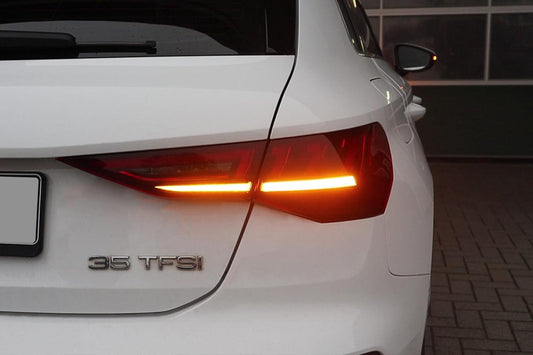 Complete set LED rear lights with dynamic flashing light for Audi A3 8Y - SPEED LIGHT