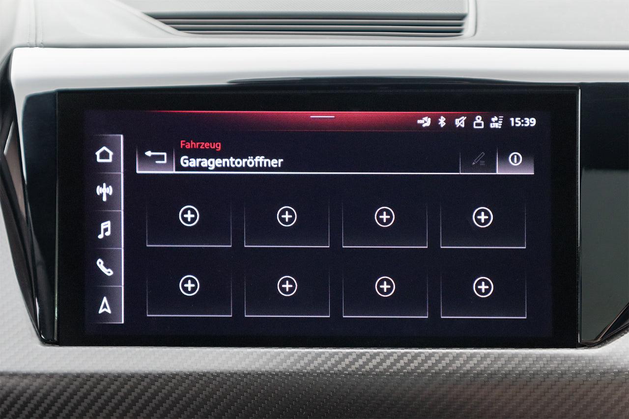Complete set HomeLink garage door opening for Audi e-tron GT F8 - SPEED LIGHT