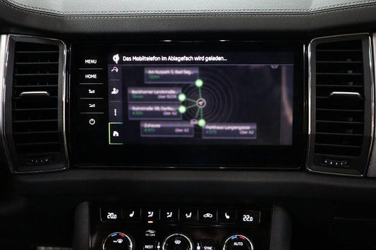 Complete set Phone Box inductive charging for Skoda Kodiaq NS - SPEED LIGHT