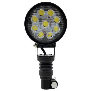 9 LED work light on pole