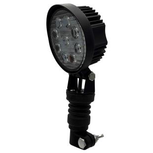 9 LED work light on pole