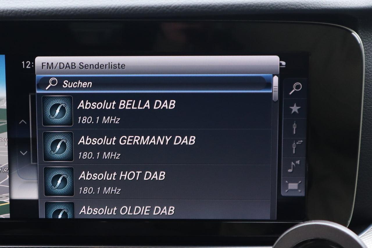 Complete retrofit kit for DAB+ code 537 for Mercedes Benz E-Class series 213 - SPEED LIGHT