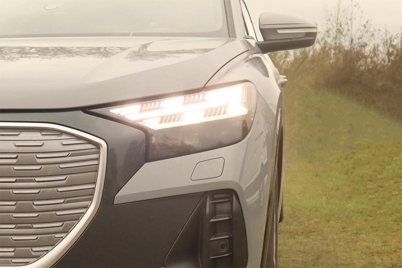 LED Matrix headlights with LED DRL and dynamic blinker for Audi Q4 F4 - SPEED LIGHT