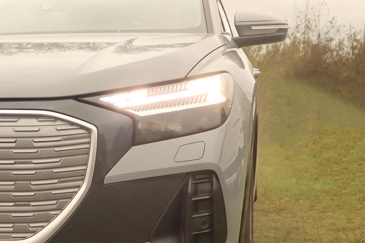 LED Matrix headlights with LED DRL and dynamic blinker for Audi Q4 F4 - SPEED LIGHT