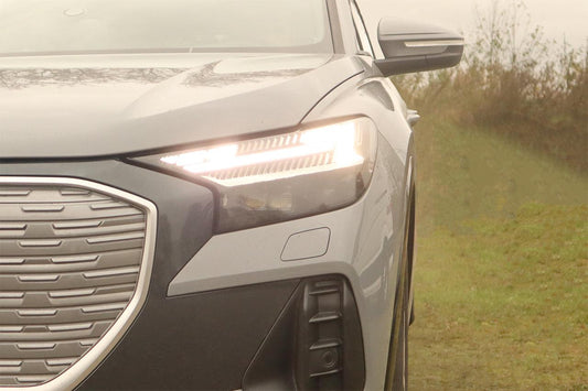 LED Matrix headlights with LED DRL and dynamic blinker for Audi Q4 F4 - SPEED LIGHT