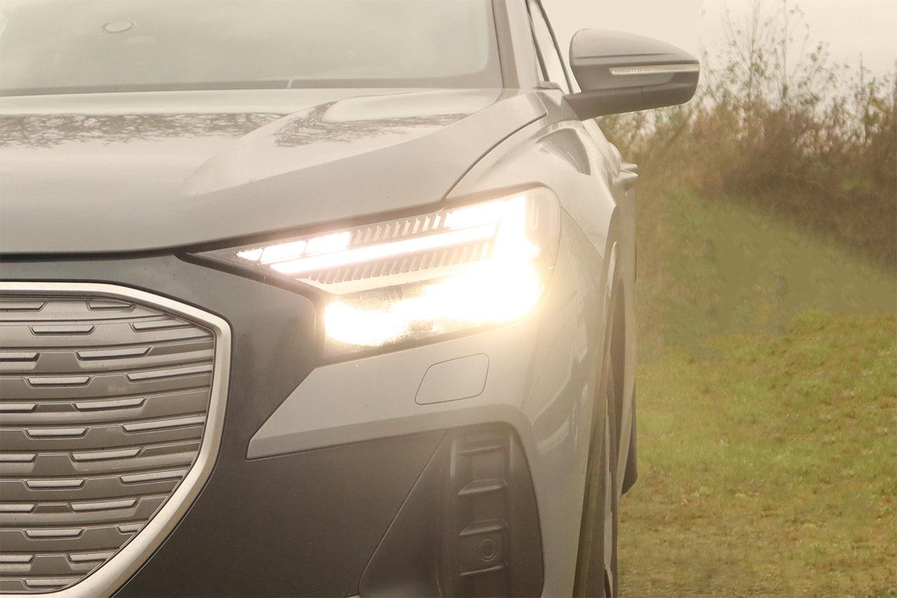 LED Matrix headlights with LED DRL and dynamic blinker for Audi Q4 F4 - SPEED LIGHT