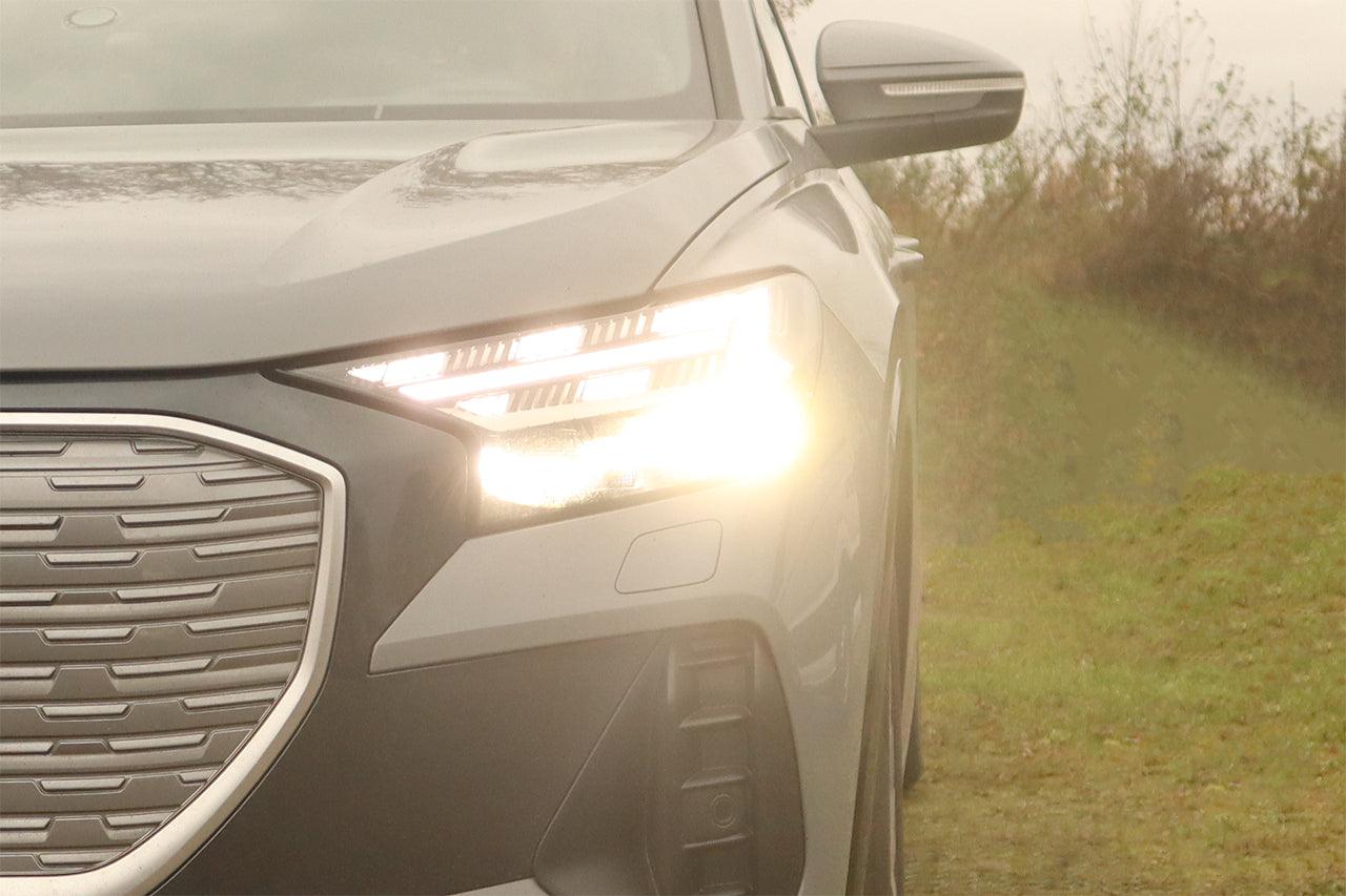 LED Matrix headlights with LED DRL and dynamic blinker for Audi Q4 F4 - SPEED LIGHT