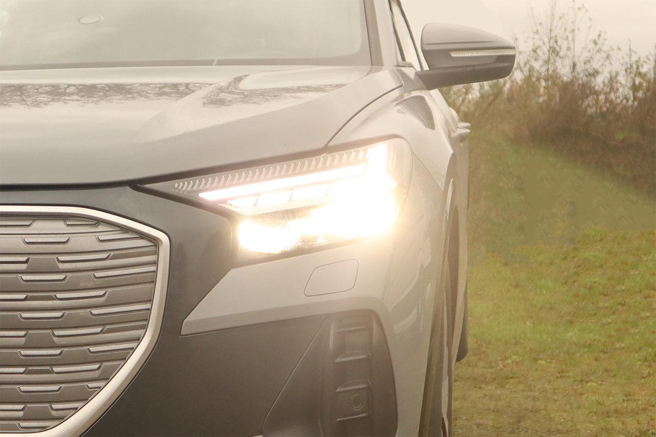 LED Matrix headlights with LED DRL and dynamic blinker for Audi Q4 F4 - SPEED LIGHT