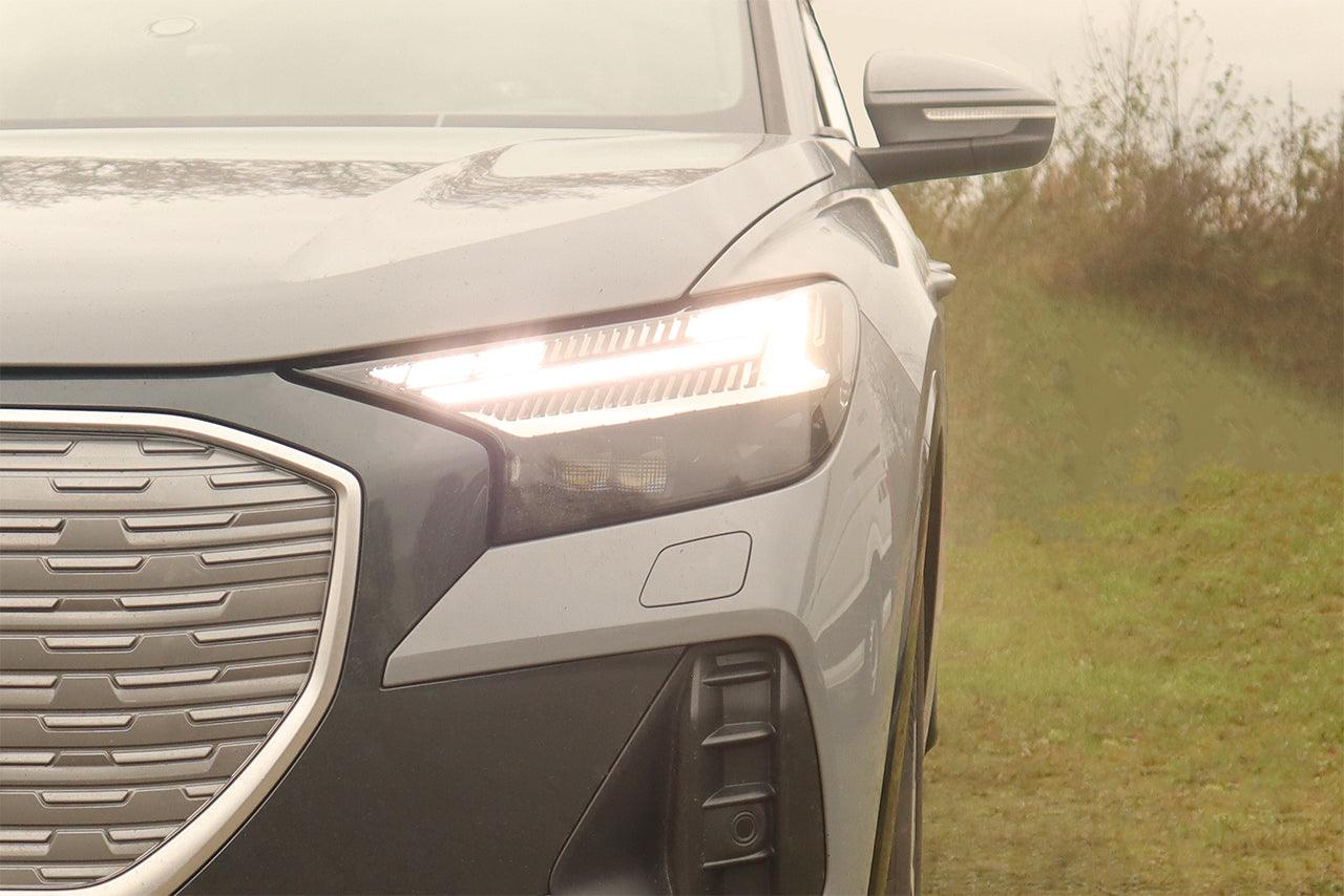 LED Matrix headlights with LED DRL and dynamic blinker for Audi Q4 F4 - SPEED LIGHT