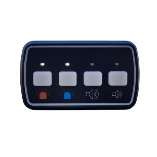 4-button municipal police control box