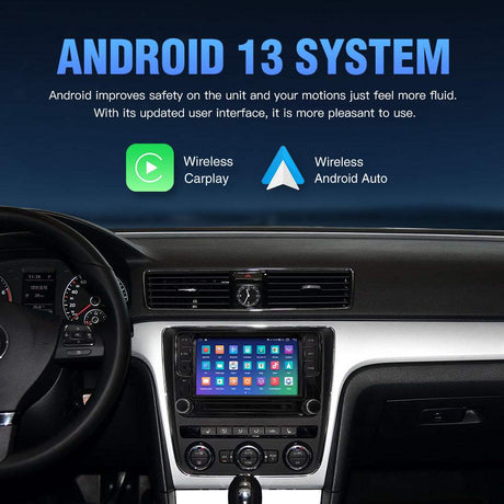 Andream Android 13 7 Pouces Car Radio GPS Pour VW Skoda SEAT