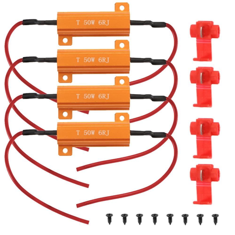(DIY) Anti Flicker CANBUS Resistors Decoder Avoid Fast Hyper Flash Turn Signal Blink Light Dashboard Error Code