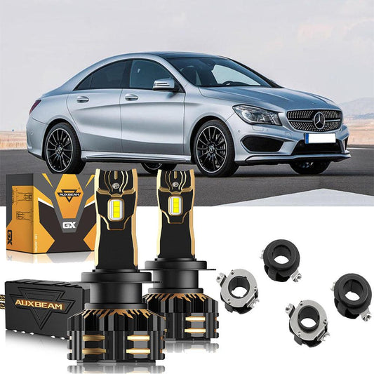 For 2013-2018 Mercedes Benz CLA 245 G (C117, X117) H7 LED Headlight Bulbs