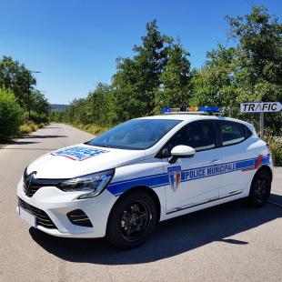Kit de marcado para policía municipal.