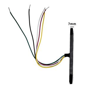 Feu flash extra plat 7mm orange