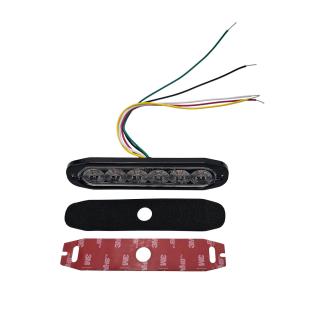 Feu flash extra plat 7mm orange