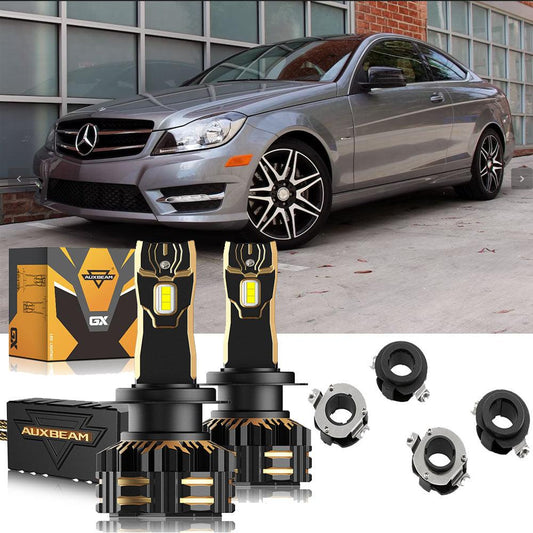 For 2012-2015 Mercedes Benz MB C250 H7 LED Headlight Bulbs