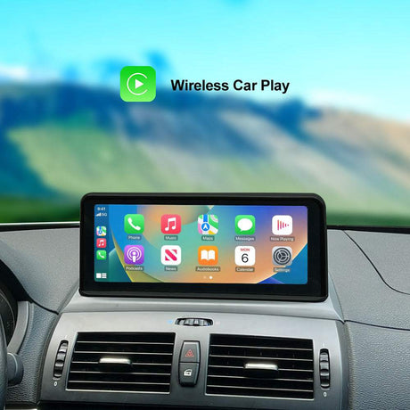 Andream 10.25" Wireless CarPlay Android Auto Pour BMW X3 E83